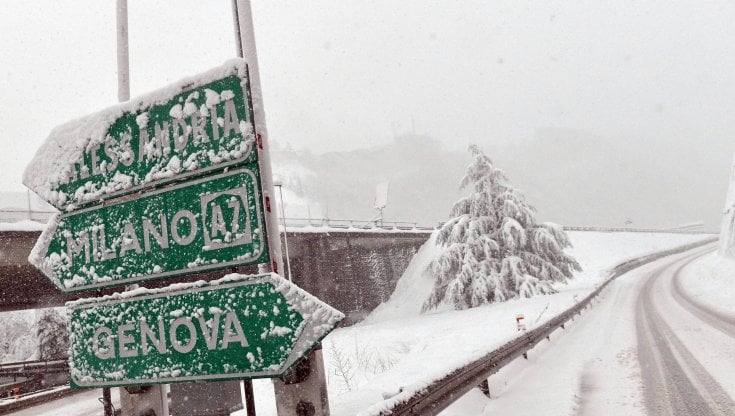 allerta neve Liguria