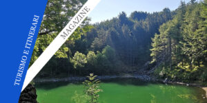 Lago delle Lame verso nella riserva delle Agoraie LiguriaToday