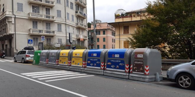 RACCOLTA PLASTICA: NUOVI CONTENITORI GIALLI NEL LEVANTE - AMIU Genova