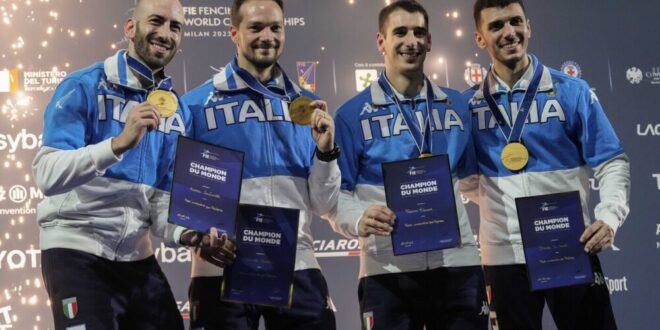 Mondiali di scherma, successo azzurro a Milano