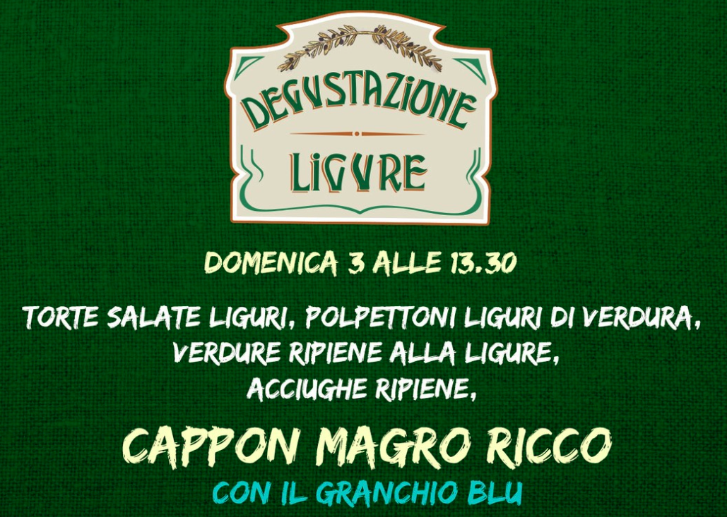 Degustazione Cappon magro ricco con granchio blu allo Street Food Festival di Genova