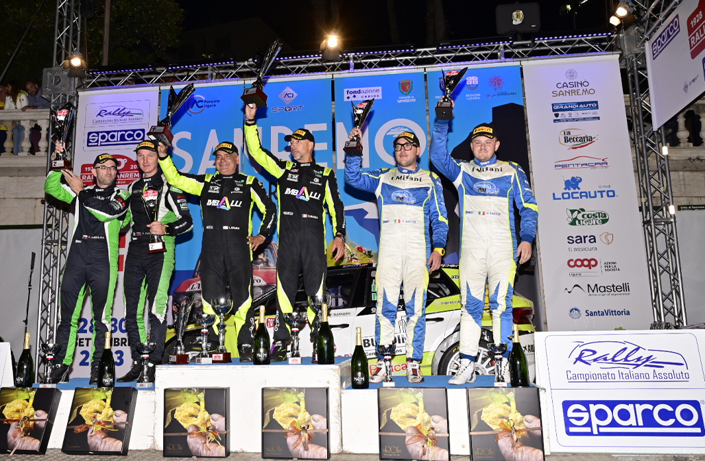 70° Rallye Sanremo, Basso ha fatto poker di successi