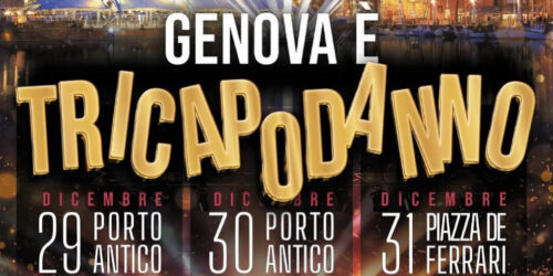 Presentato il programma del Tricapodanno 2024 a Genova