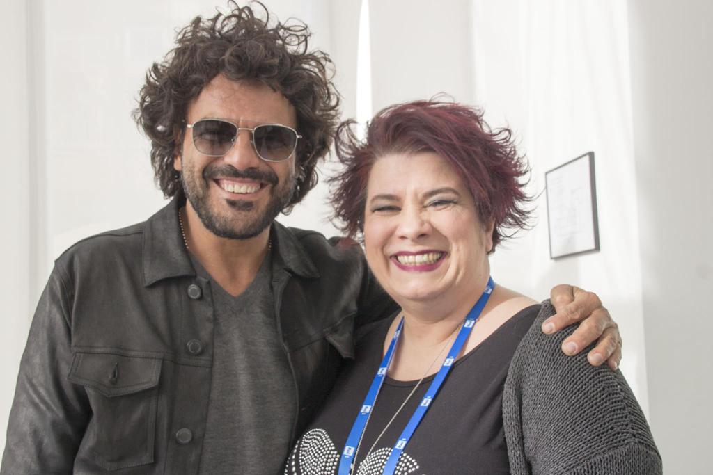 Fabiana Parlato con Francesco Renga