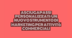 Asciugapassi personalizzati: un nuovo strumento di marketing per attività commerciali